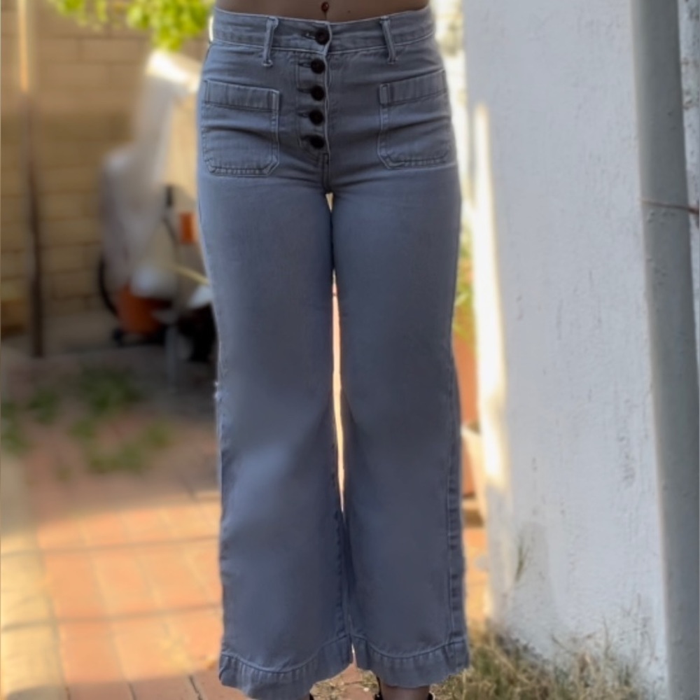 Greenish grey American eagle pants